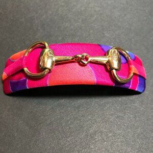 Bit Volume Barrette "Paloma" - Silk / Handmade / France Luxe / L. Erickson